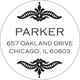 Parker Round Address Labels Image 2 of 2